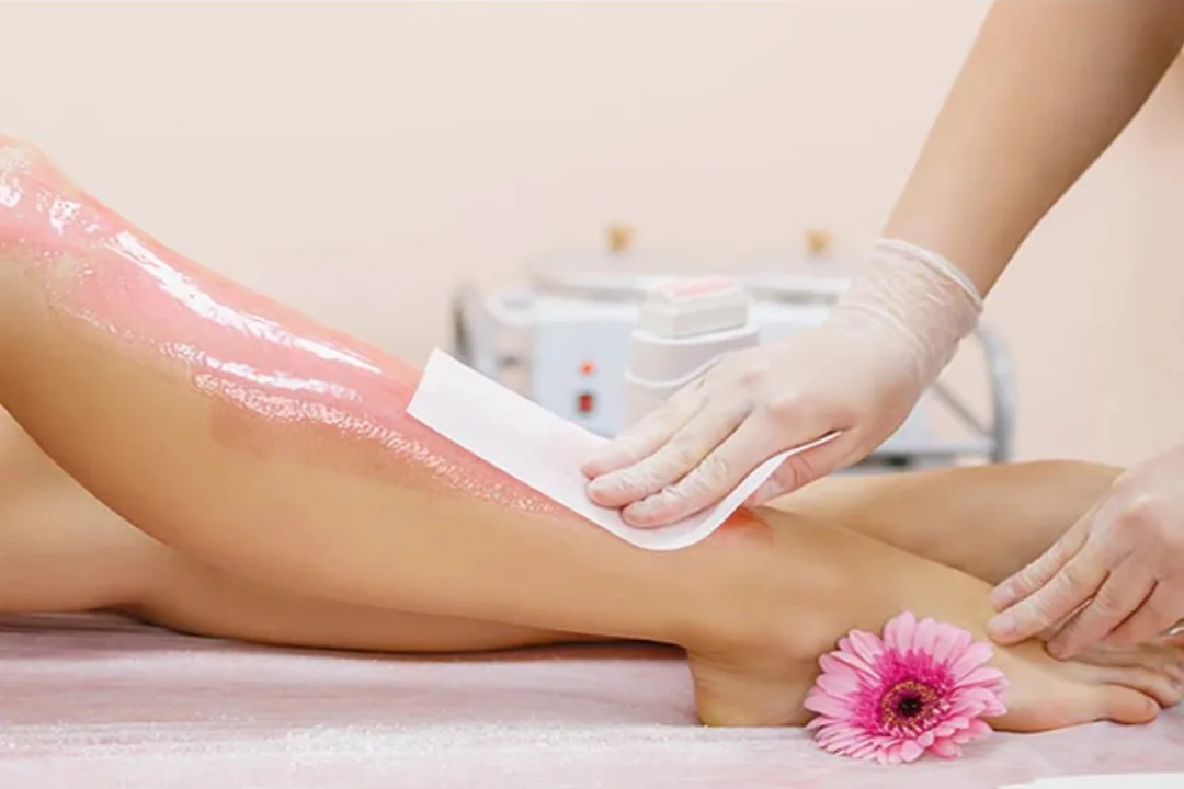 Professional waxing treatment